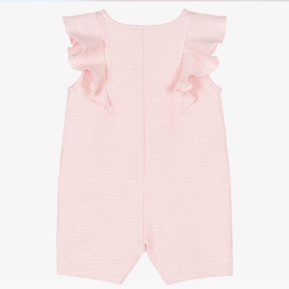 Pink Ruffled Baby Romper - Picture 2 of 5